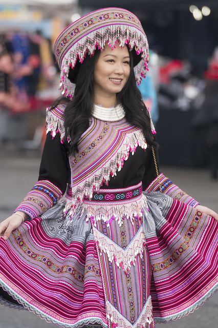 Hmong Costumes in Display