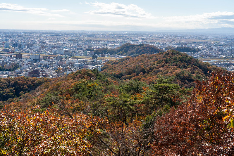 両崖山から織姫神社