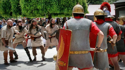 Legionarios romanos “invaden” las calles de Madrid el sábado