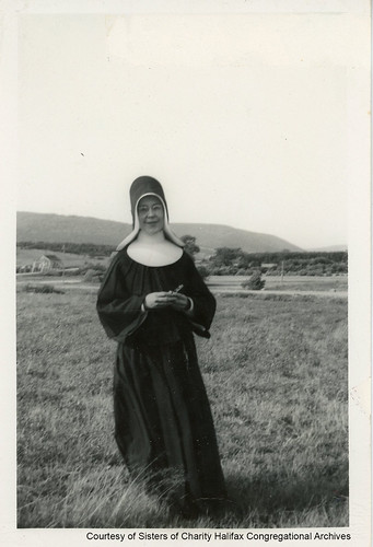 SCHalifax Archives #1041A S. Francis Dolores Donnelly in Margaree, NS, 1949