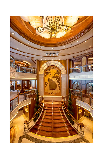 Cunard's RMS Queen Elizabeth. April 2022