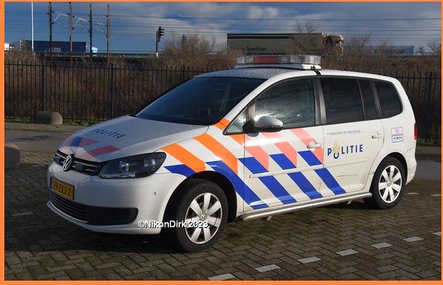 Dutch Police Touran Rotterdam.