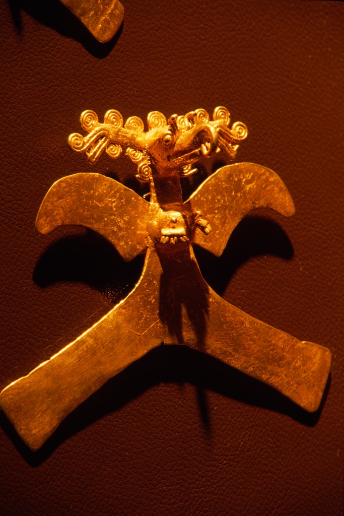 Costa Rican gold artifacts
