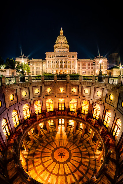 Texas State Capitol at Night