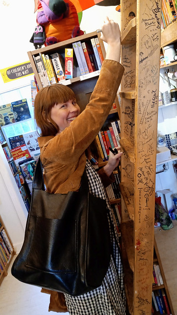 Heather Darwent at the Edinburgh Bookshop 03