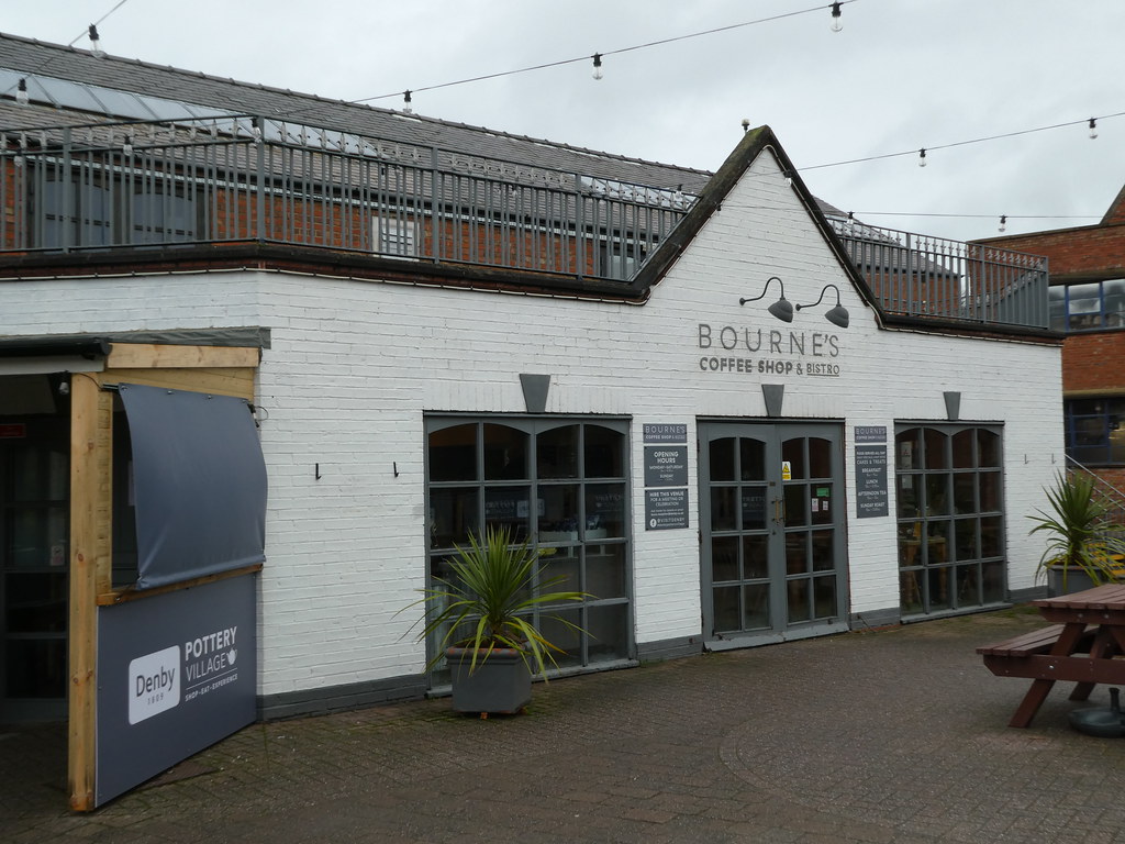 Bourne's Coffee Shop and Bistro, Denby Pottery Village