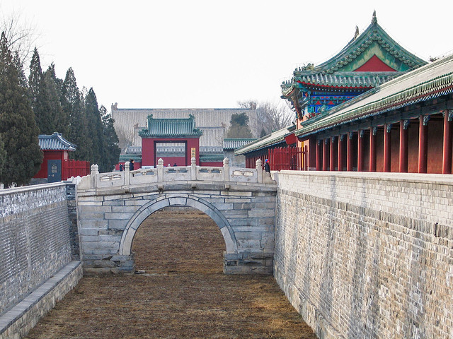 Gates to the Palace of Abstinence in the Altar of Sky 天壇齋宮大門, Dongcheng District 東城區, Beijing 北京, China, Ming Dynasty 明代, 1420
