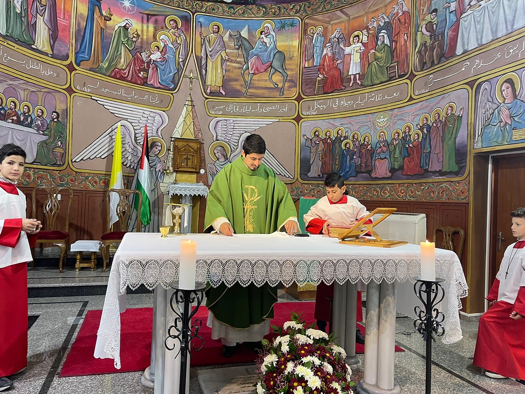 Gaza - Santa Misa con los niños del oratorio