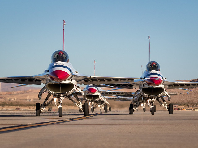 USAF Thunderbirds | Nellis AFB | Aviation Nation 2022