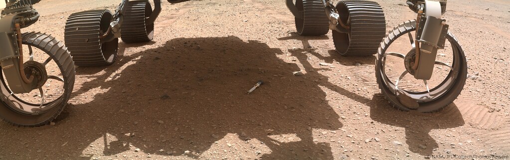 Eighth sample tube dropped off - Perseverance, sol 680