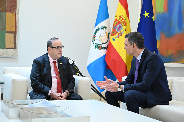 Sánchez reciba al presidente de Guatemala (20/01/2023)