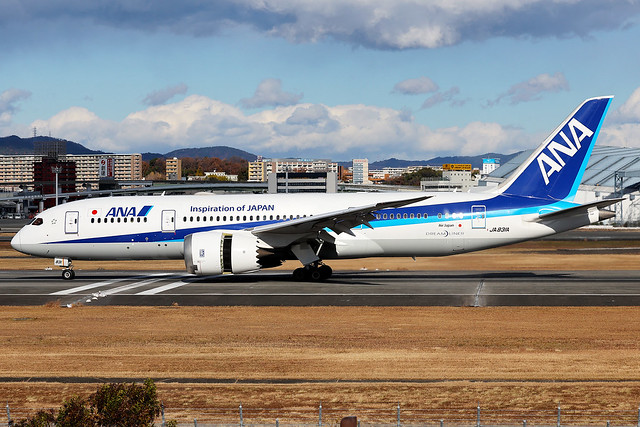 All Nippon Airways | Boeing 787-8 | JA831A | Osaka Itami