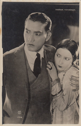 Sessue Hayakawa and Bessie Love in The Vermilion Pencil (1922)