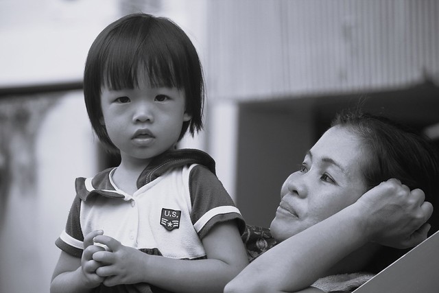 Portrait à l'enfant, Chiang Mai