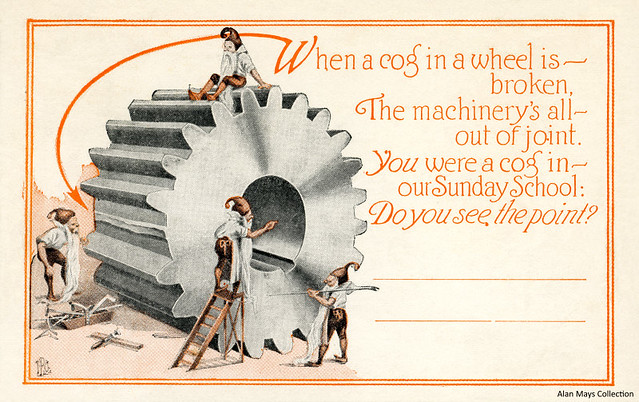 Just Another Cog in the Sunday School Wheel