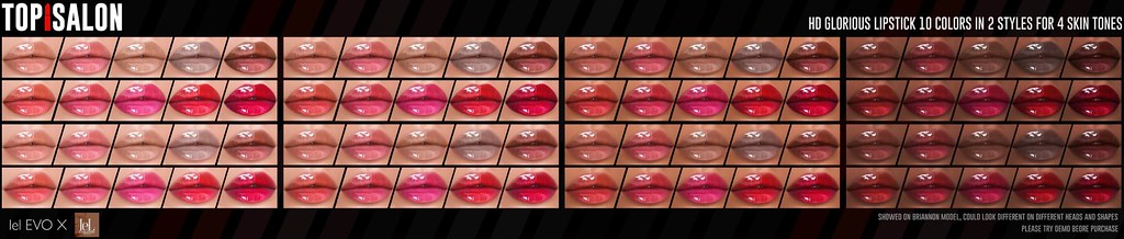 TOP1SALON – HD Glorious Lipstick @ ｅｑｕａｌ１０