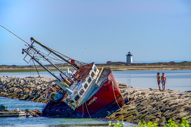 Artemis shipwreck - Provincetown - May 2018