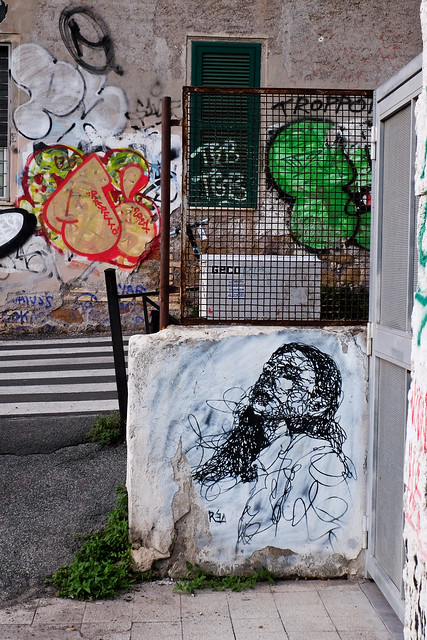 Roma. Pigneto. Street art. Marco Rea art