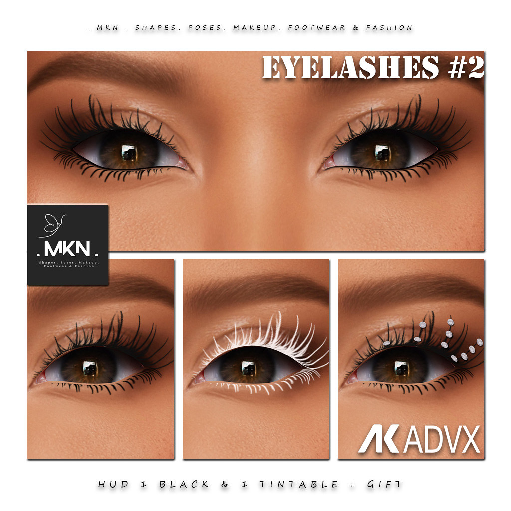 . MKN . Eyelashes #2 [AK ADVX] + GIFT