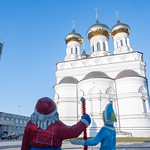 22 января 2023, Литургия в соборе Александра Невского на Привокзальной площади (Тверь)