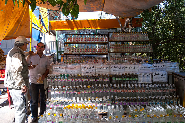 Water vendor, Kashan, Iran