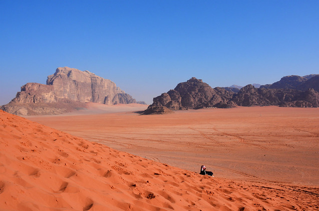 Dunes rouge Wadi Rum Jordanie 2513
