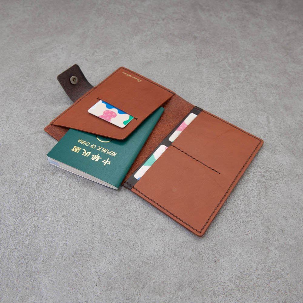 真皮 護照夾/護照套 多色 - 護照夾 passport case 護照套 出國 旅遊 客製禮物