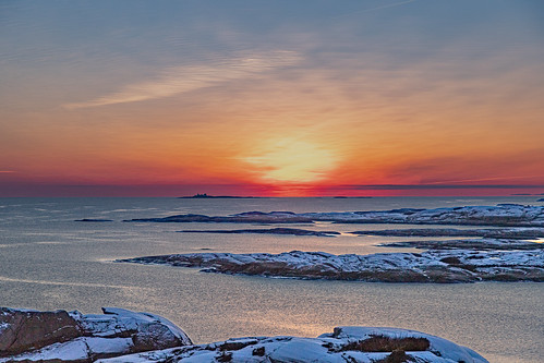 norway stavern vestfold rakke winter sunset snow coast norge sunsetlight