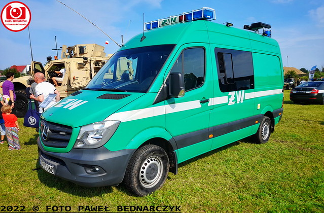 UE 05560 - Ambulans Kryminalistyczny Mercedes Benz Sprinter/PS Szczęśniak - Żandarmeria Wojskowa