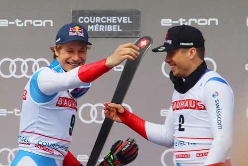 Marco Odermatt (SUI), Gino Caviezel (SUI). Ski World Cup, … | Flickr
