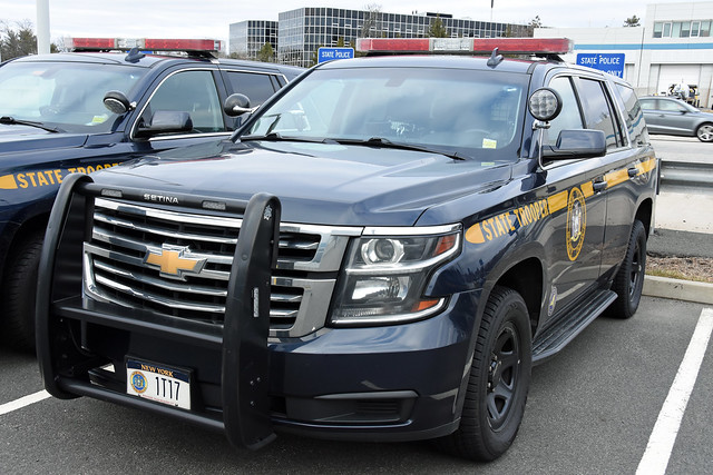 Picture Of New York State Trooper Car (1T17) - (2019 - 2021) Chevrolet Tahoe. Photo Taken Saturday January 21, 2023