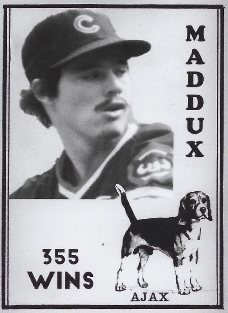 2020 Ajax Dog Food Retro - Maddux, Greg (Blank Back)