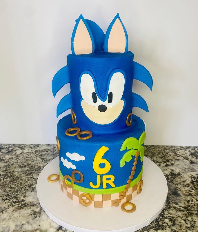 Sonic Cake by Amanda Moore