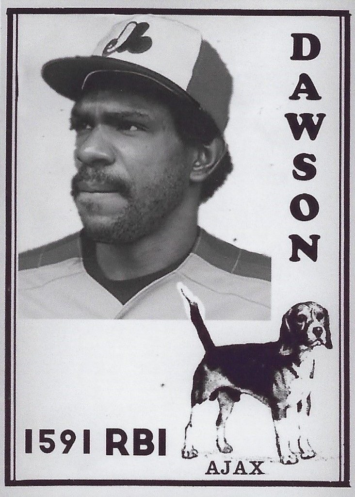 2020 Ajax Dog Food Retro - Dawson, Andre (Blank Back)