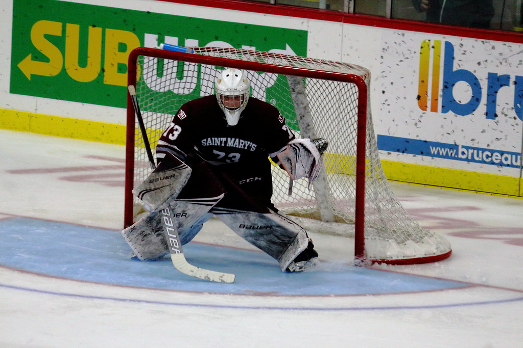 Matt Welsh SMU Huskies - AUS players Win Gold - Canada 7 USA 2 - Herb Brooks Arena, Olympic Center Lake Placid NY