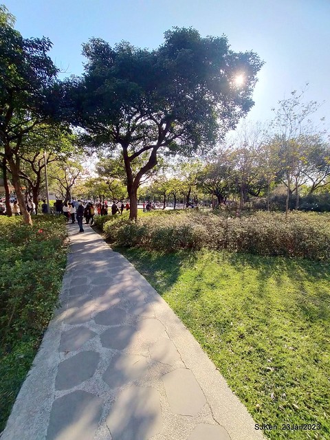 2023兔年正月初一「大安森林公園」走春(DaAn forest park ), Taipei, Taiwan, SJKen, Jan 23, 2023.