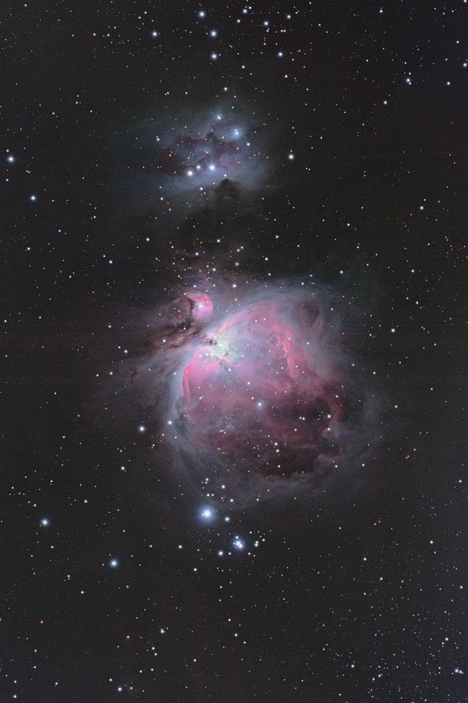 M42 オリオン座大星雲 (2023/1/20 21:49)