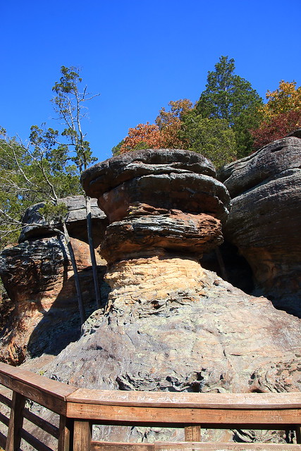 Rock Formation, Garden of the Gods -  Shawnee National Forest, Southern Illinois