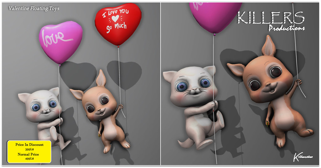 "Killer's" Valentine Floating Toys On Discount @ Alpha Event Starts from 22nd January