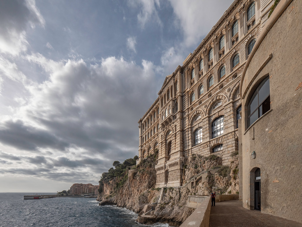 Le Musée Océanographique de Monaco, vue de la mer... 52646034384_8b17c87f33_b
