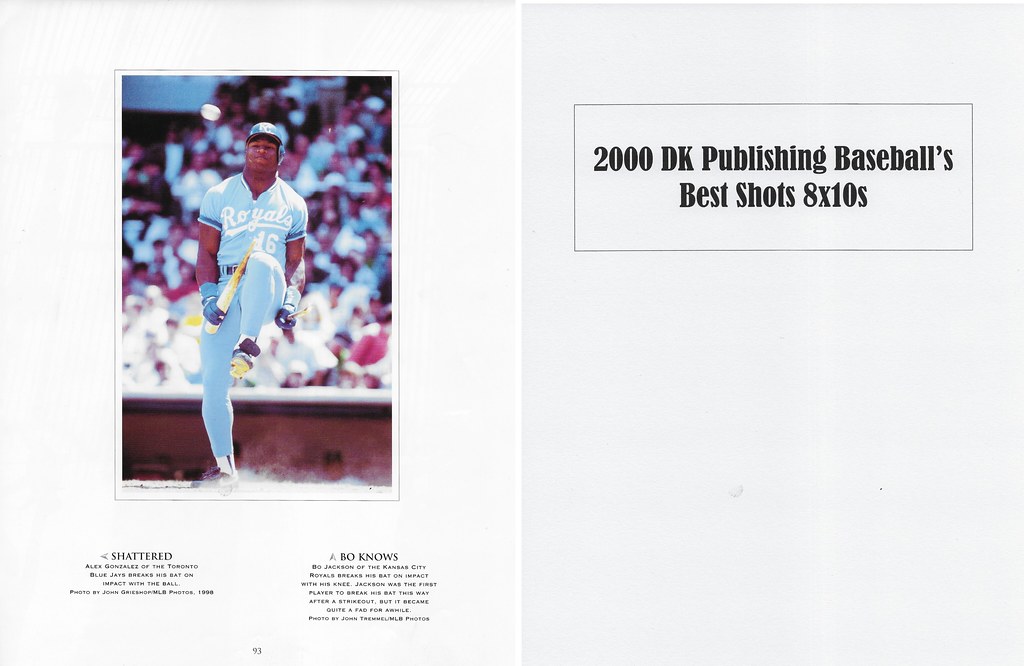 2000 DK Publishing Baseball's Best Shots - Jackson, Bo