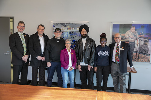 Visit to Interurban campus by Post-Secondary Education & Future Skills Minister Selina Robinson.