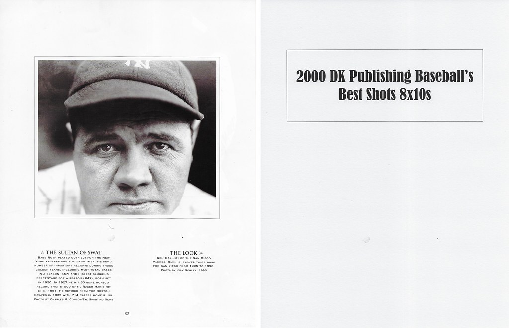 2000 DK Publishing Baseball's Best Shots - Ruth, Babe