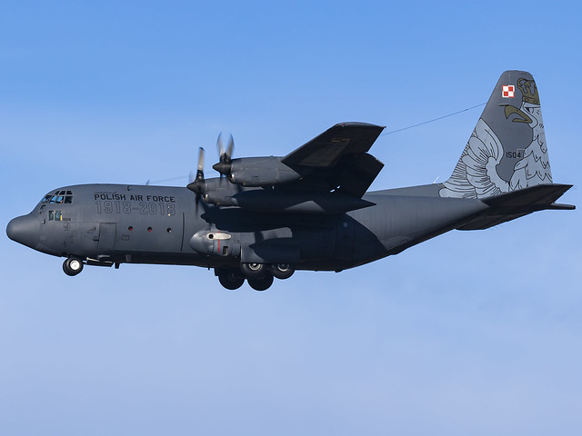 Polish Air Force | Lockheed C-130E Hercules | 1504