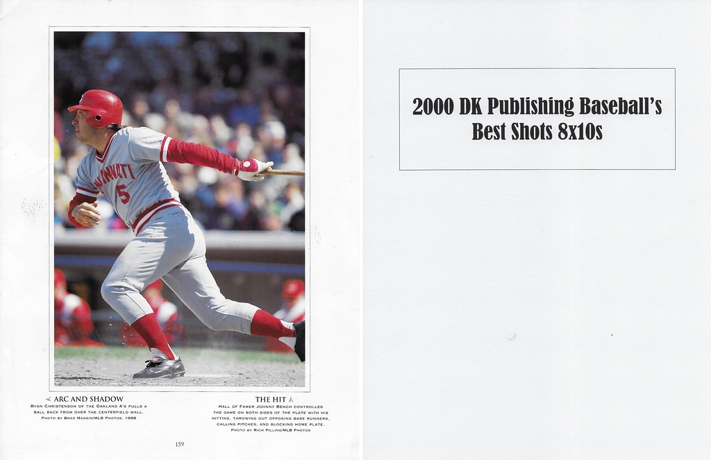 2000 DK Publishing Baseball's Best Shots - Bench, Johnny