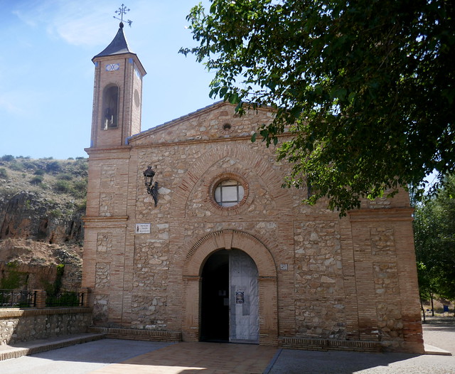 Ermita de la Virgen de la Fuente, 1777, Muel, comarque de Cariñena, province de Saragosse, Aragon, Espagne.