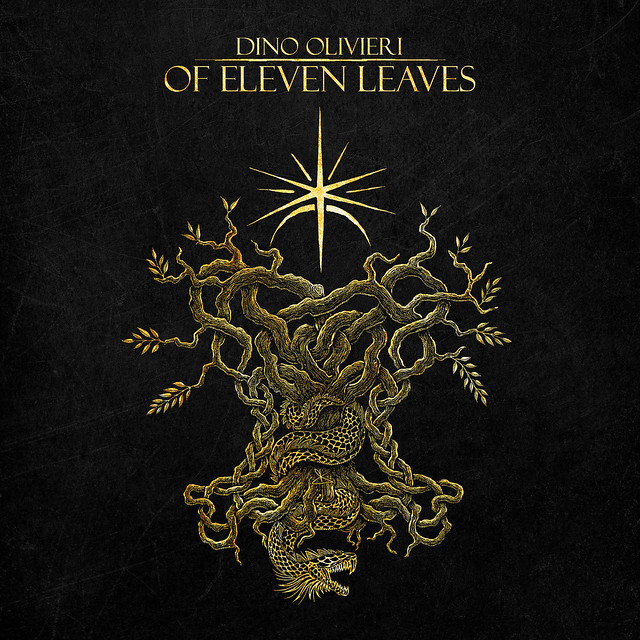 Of Eleven Leaves / Dino Olivieri (synthpop album artwork)