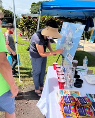 Hawaiian Electric at Resilience Hub Makahiki and Community Resource Fair — Nov. 12, 2022: Residents pinpointed locations around Hawaiʻi Island that they would like to see more renewable energy projects.