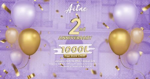 🎉Happy 2nd Anniversary .Aitne.🎉