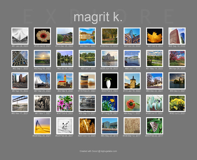 38 of magrit k.' s photos are in Explore: mosaic